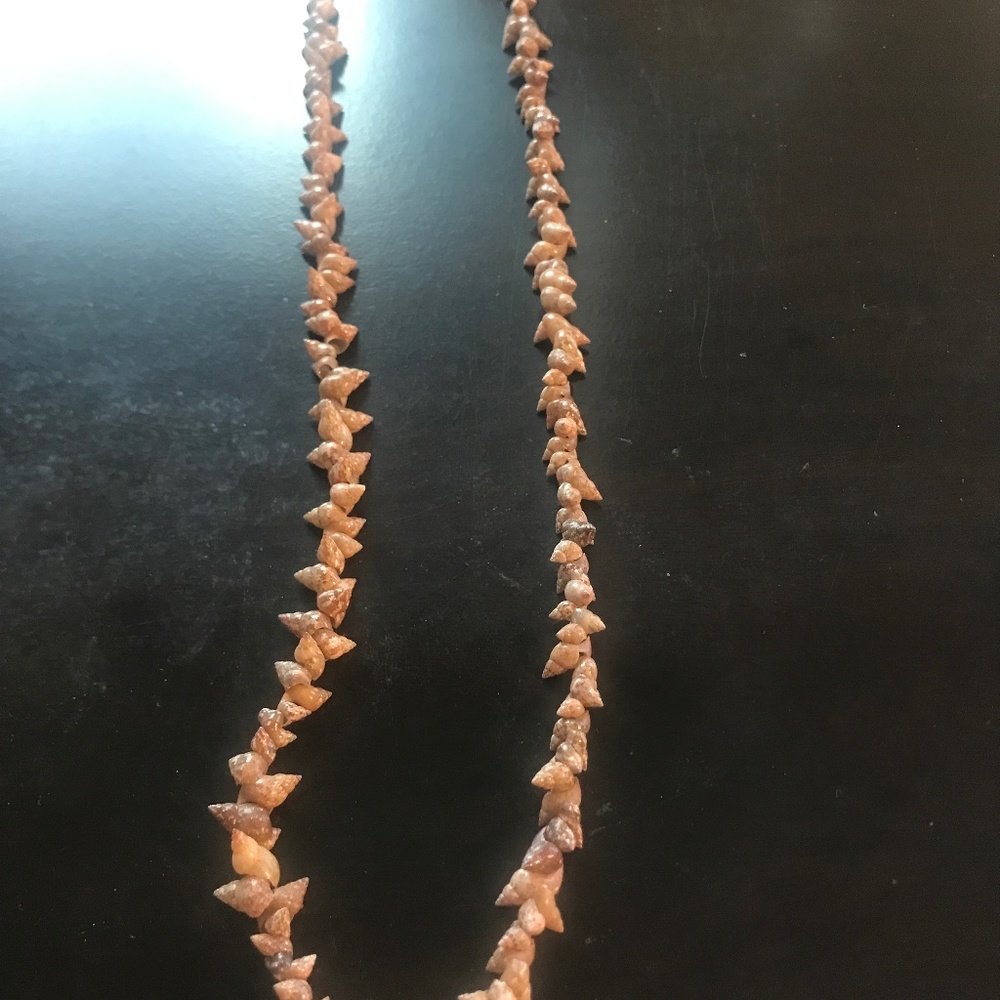 African Handmade Sea Shell Necklace VGC